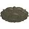 Ekena Millwork Deria Ceiling Medallion (Fits Canopies up to 6"), Hand-Painted Witch Hazel, 20 1/4"OD x 1 1/2"P CM20DRWHF - alternate 4
